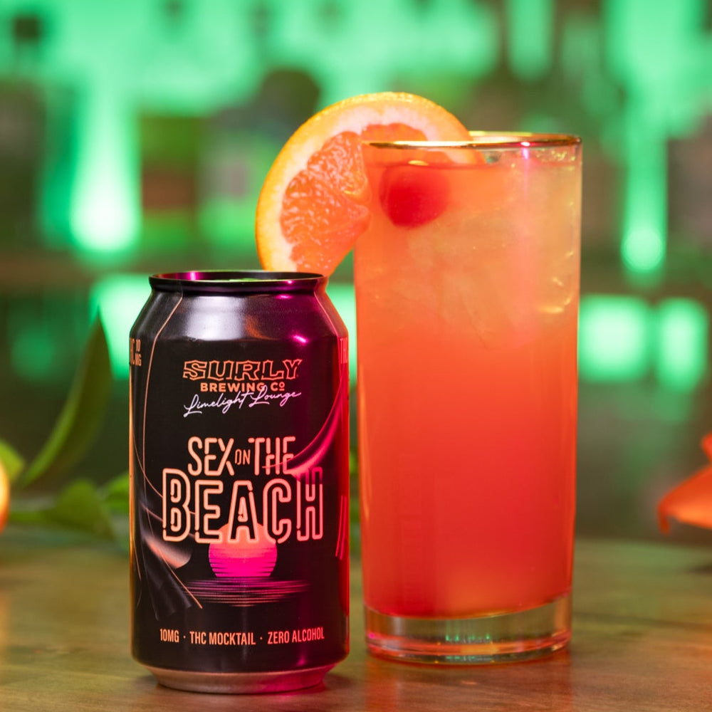 Sex on the Beach 10mg THC Mocktail (4 pack)
