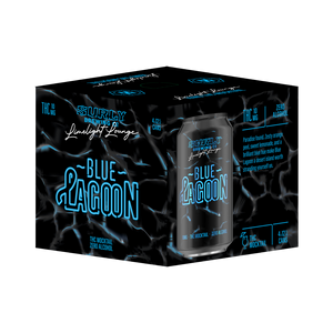 Blue Lagoon 10mg THC Mocktail (4 pack)