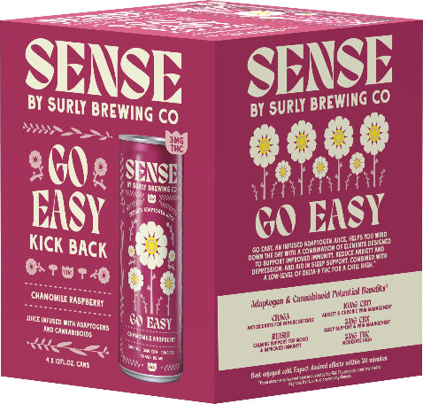 SENSE Go Easy Infused Adaptogenic Juice (4-pack)