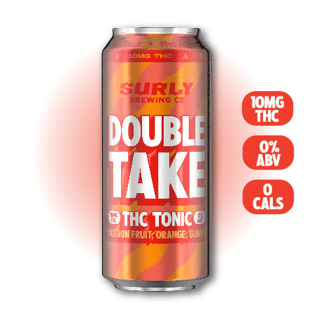 Double Take Passion Fruit, Orange, & Guava THC Tonic (4 Pack)