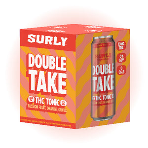 Double Take Passion Fruit, Orange, & Guava THC Tonic (4 Pack)