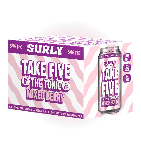Take Five Mixed Berry THC Tonic (6 Pack)